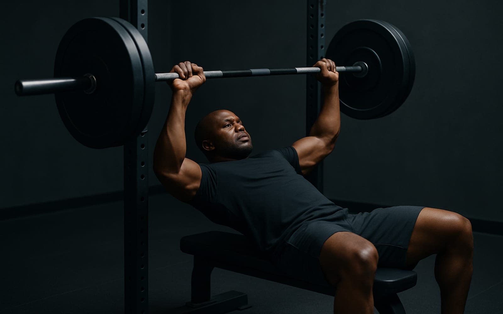 Barbell Bench Press — working position