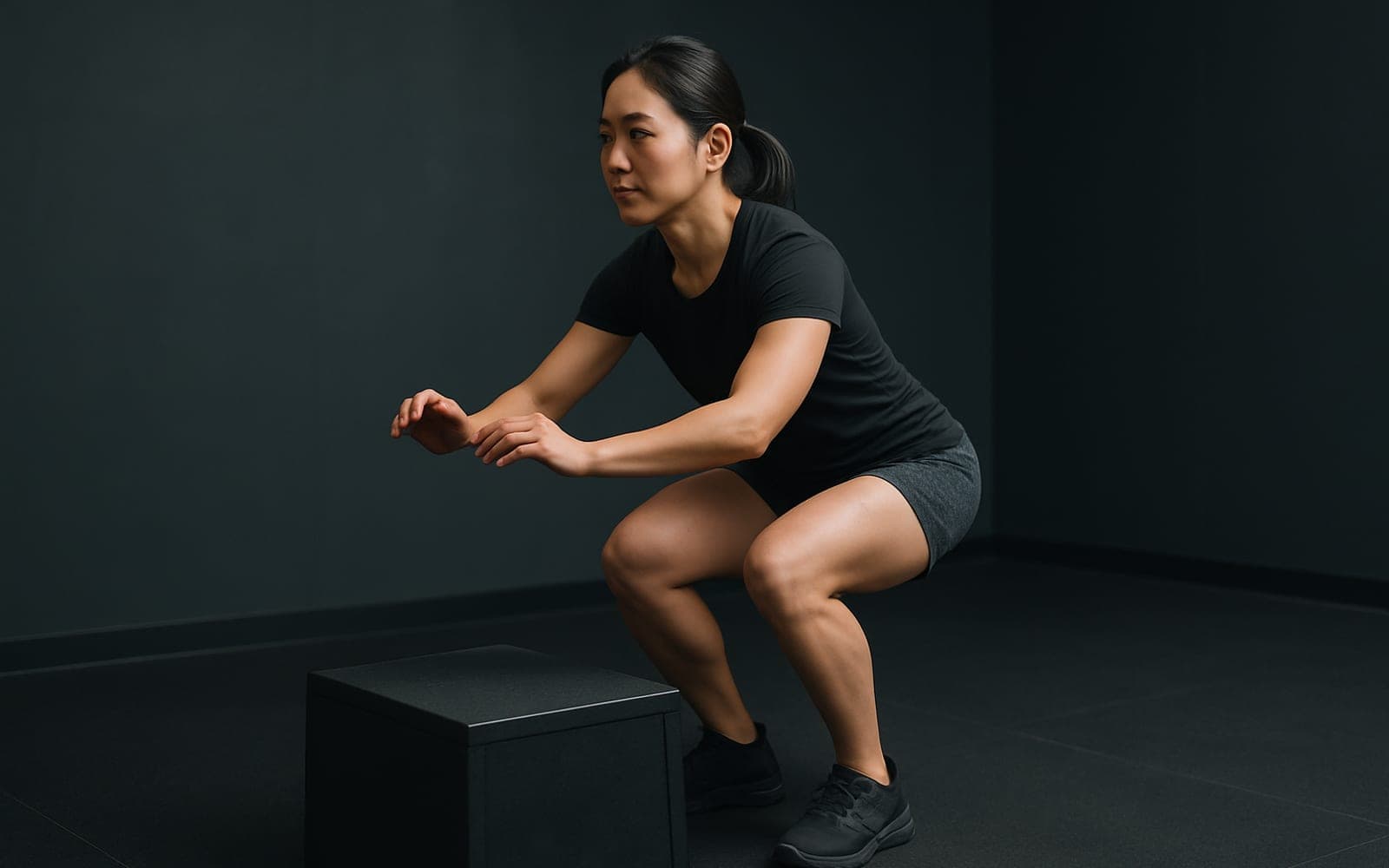 Box Jump — working position