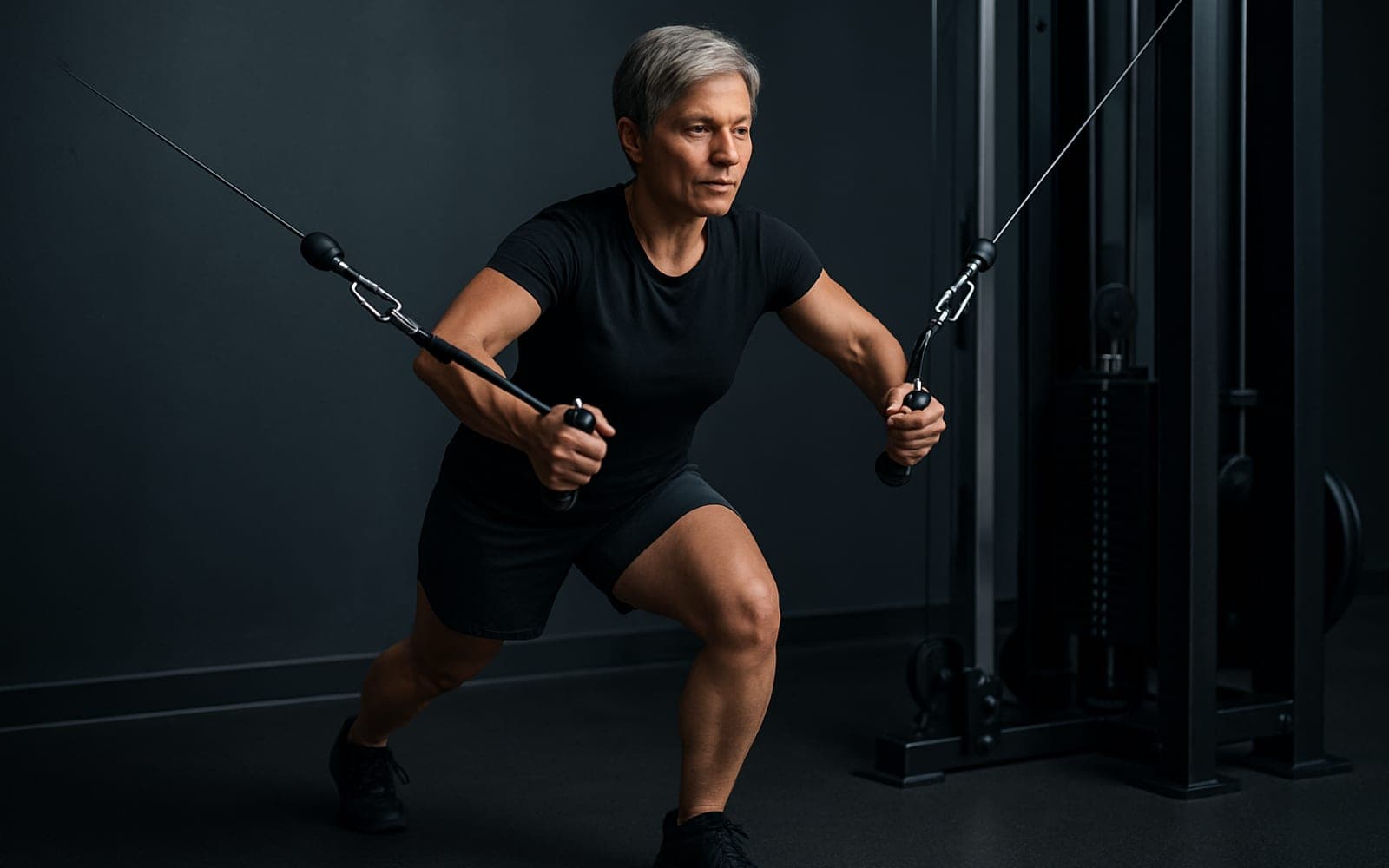 Cable Fly — working position