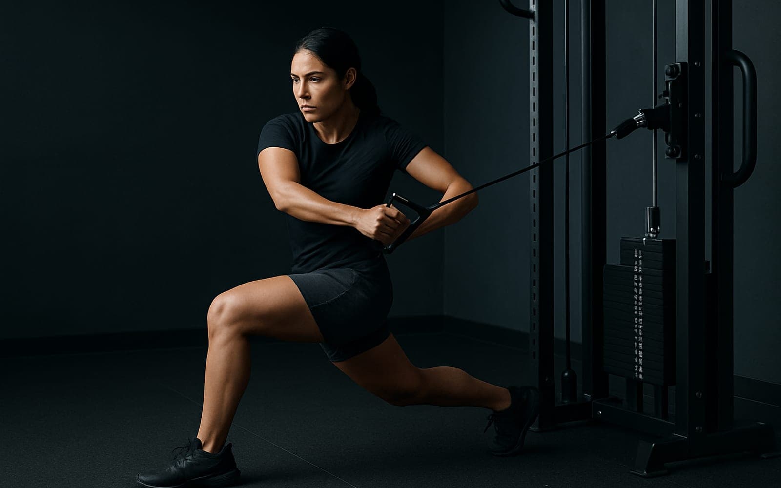 Functional Cable Training — working position