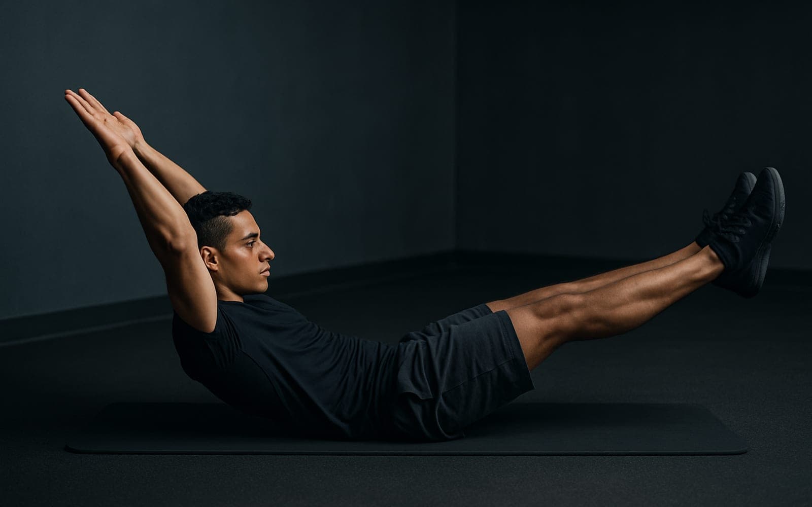 Hollow Body Hold — working position