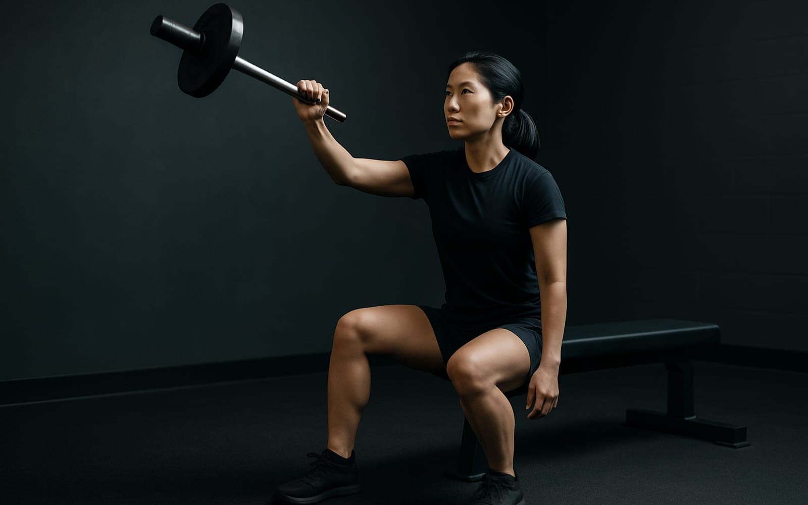 Landmine Press — working position