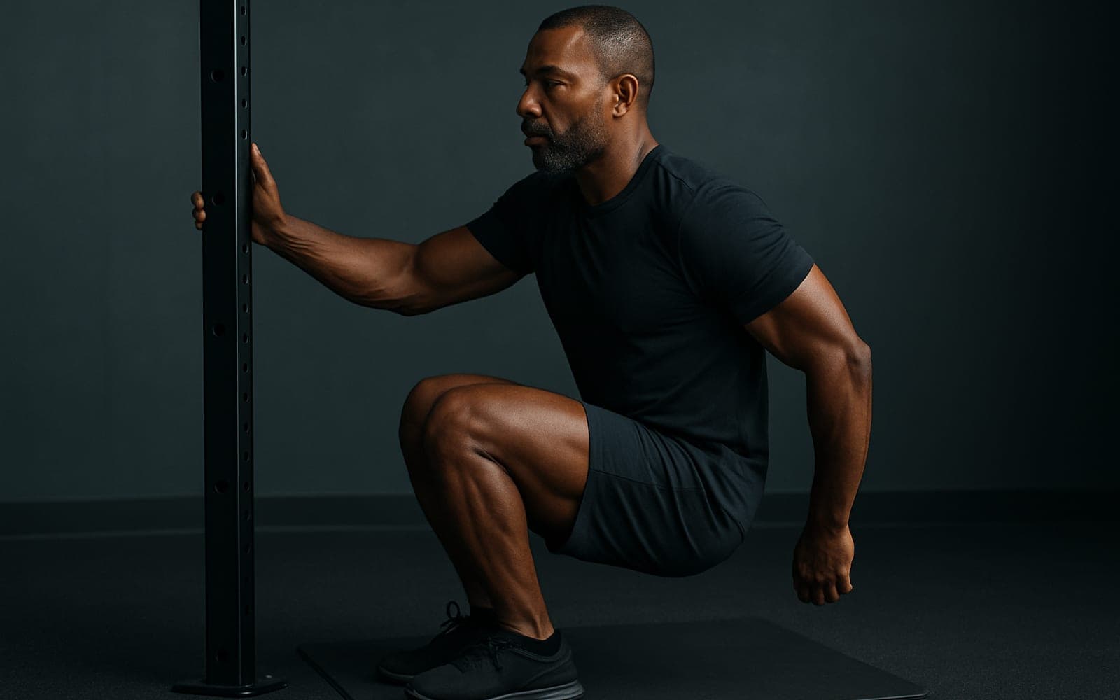 Sissy Squat — working position
