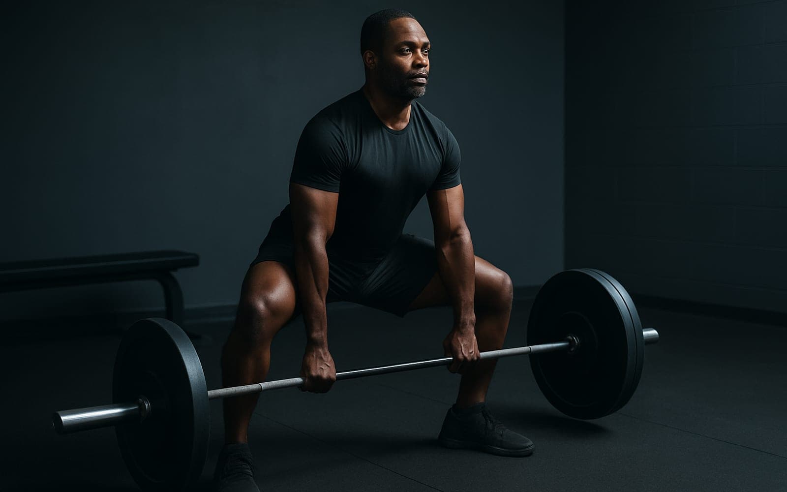 Sumo Deadlift — working position