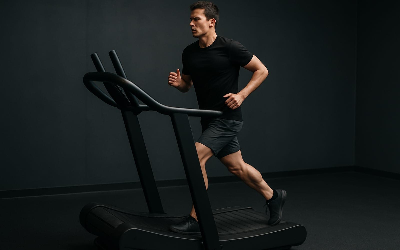 Treadmill Running — working position