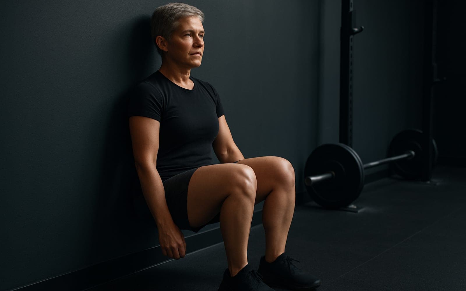 Wall Sit — working position